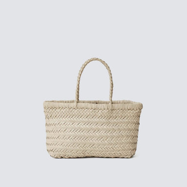Mini Flat Gora Woven Leather Bag 11" x 7" x 2"deep - Homebody Denver