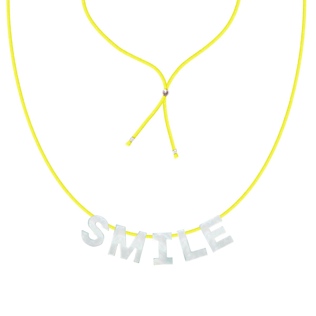 Mother of Pearl Cord Necklace - Homebody Denver