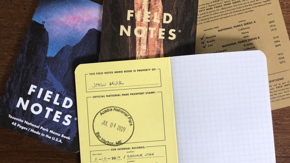 National Parks Notebooks, Set of 3 - Homebody Denver