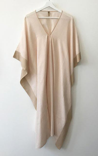 One of a Kind Kaftan Peach Stripe OS - Homebody Denver