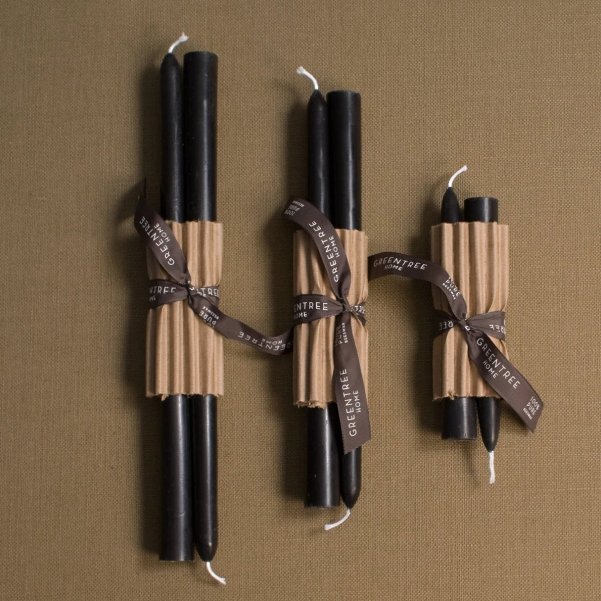 Pair of Everyday Beeswax Taper Candles - Homebody Denver