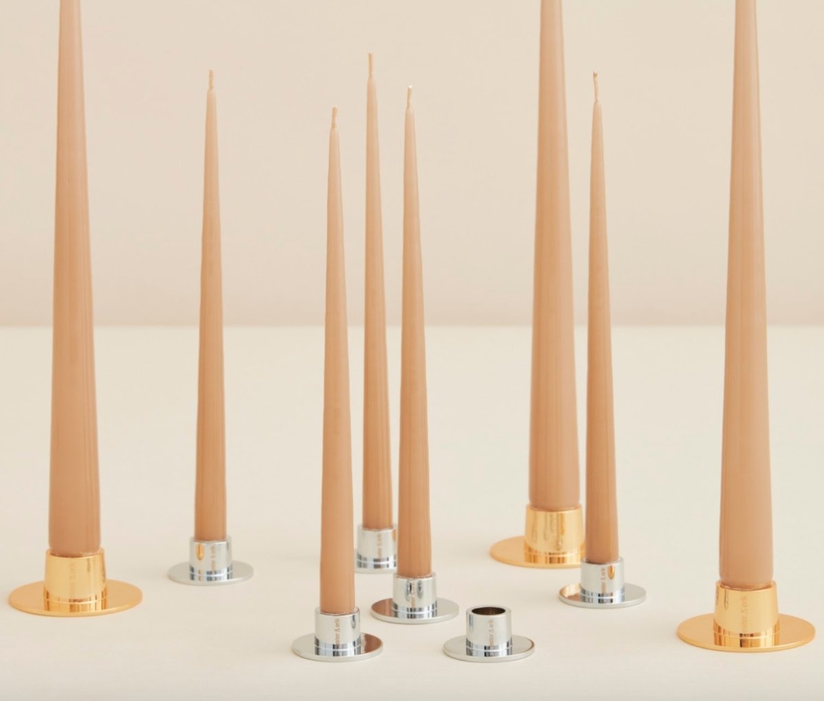 Pair of Taper Candle Holders - Homebody Denver