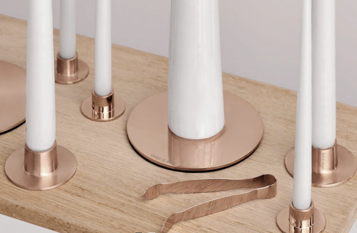 Pair of Taper Candle Holders - Homebody Denver