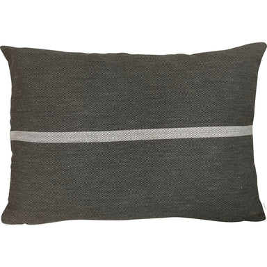 Pilar Outdoor Pillow with Cream Stripe 25" x 18" - Homebody Denver
