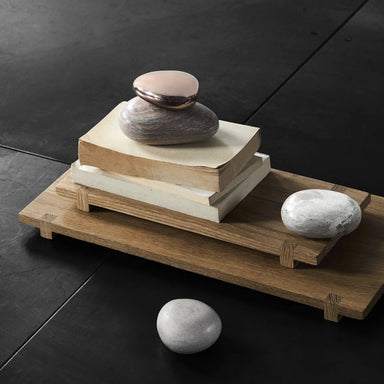 Rock Pile Sculpture, Earth Tones - Homebody Denver