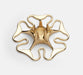 Rose Candleholder, Brass - Homebody Denver