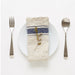 Set of 4 Blue Stripe Vintage Napkins - Homebody Denver