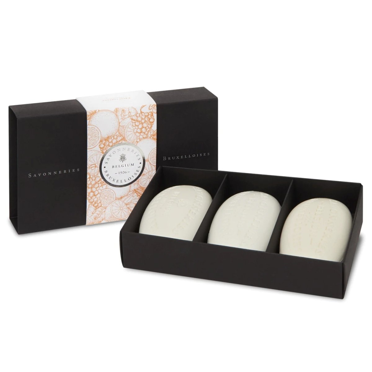 Set of Three Full Size Soaps in Decorative Gift Box 3 x 100gr. - Homebody Denver
