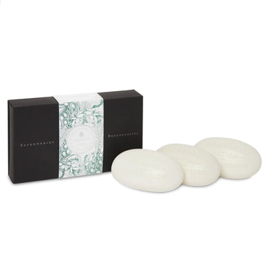 Set of Three Full Size Soaps in Decorative Gift Box 3 x 100gr. - Homebody Denver