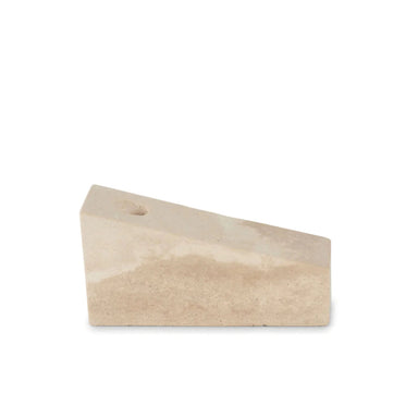 Travertine Candle Holder 'Stellar' - Homebody Denver