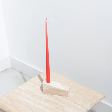 Travertine Candle Holder 'Stellar' - Homebody Denver