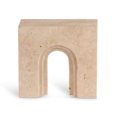 Travertine Object 'Archus' - Homebody Denver