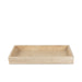 Travertine Rectangular Tray - Homebody Denver