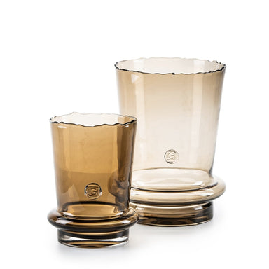 Vase Ali Small, Topaz Glass - Homebody Denver