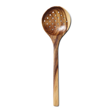 Wooden Utensil Acacia Skimmer Spoon XL - Homebody Denver