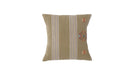 Woven Cotton Cushion with Embroidery 12" x 12" - Homebody Denver