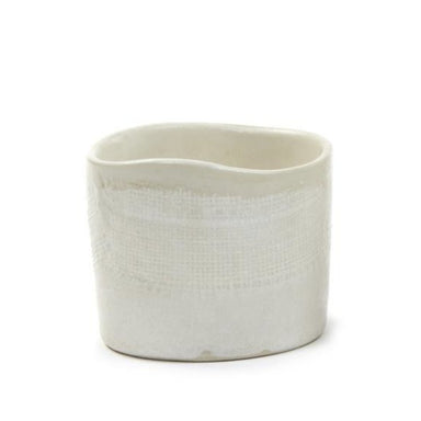 Zion Cup White Ceramic 3" x 2.5"h - Homebody Denver